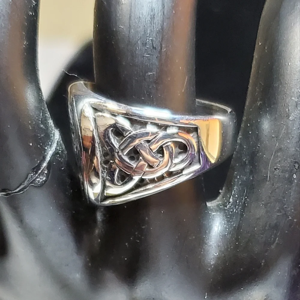 New Gorgeous Celtic Knot Tree Of Life Men's Ring